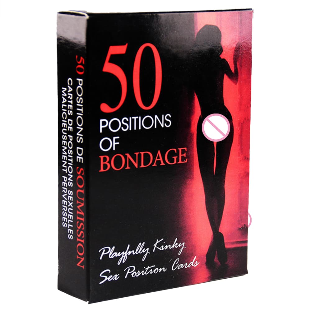 50 POSIÇÕES BDSM (Baralho Cartas)