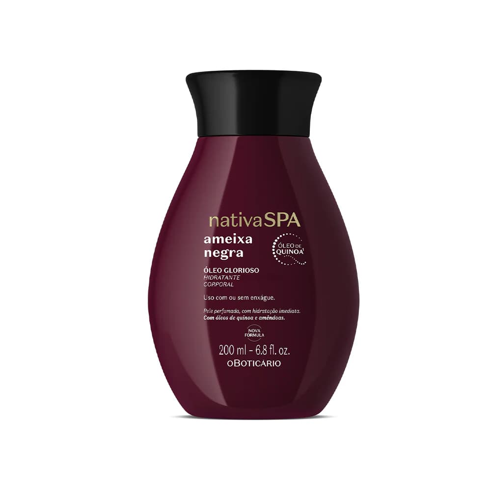Óleo Hidratante Nativa Spa Ameixa Negra, 200ml