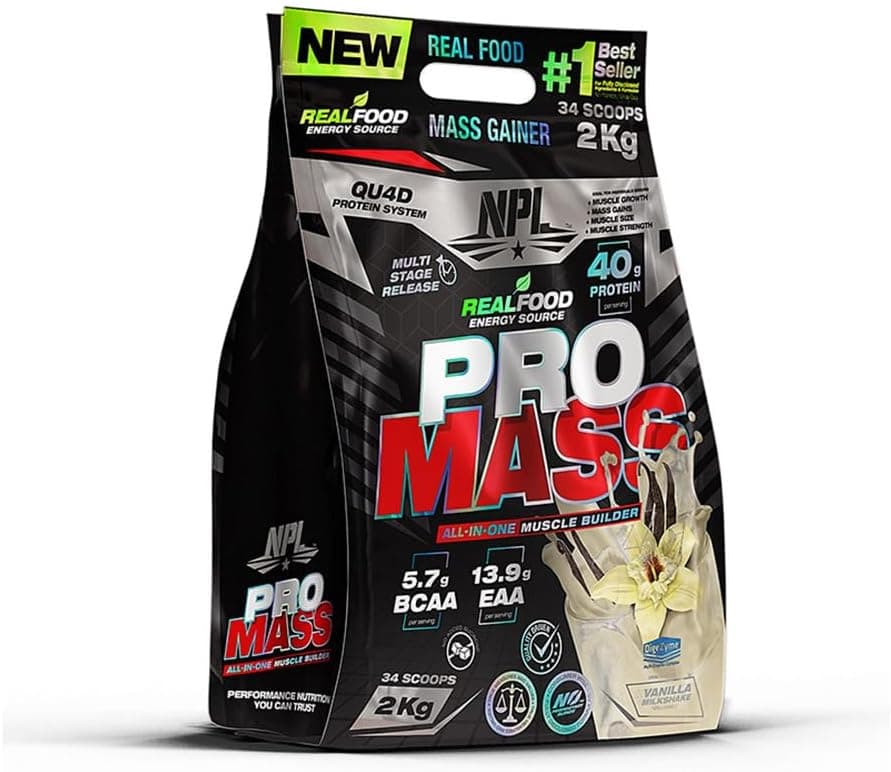 NPL Pro Mass 2kg Vanilla