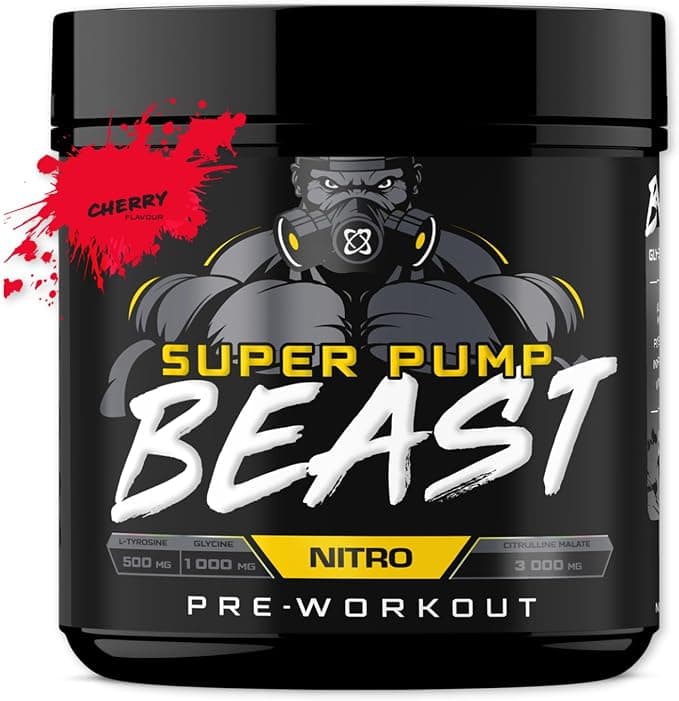 USN Beast Super Pump Cherry Flavor Nutritional Supplement 500 g