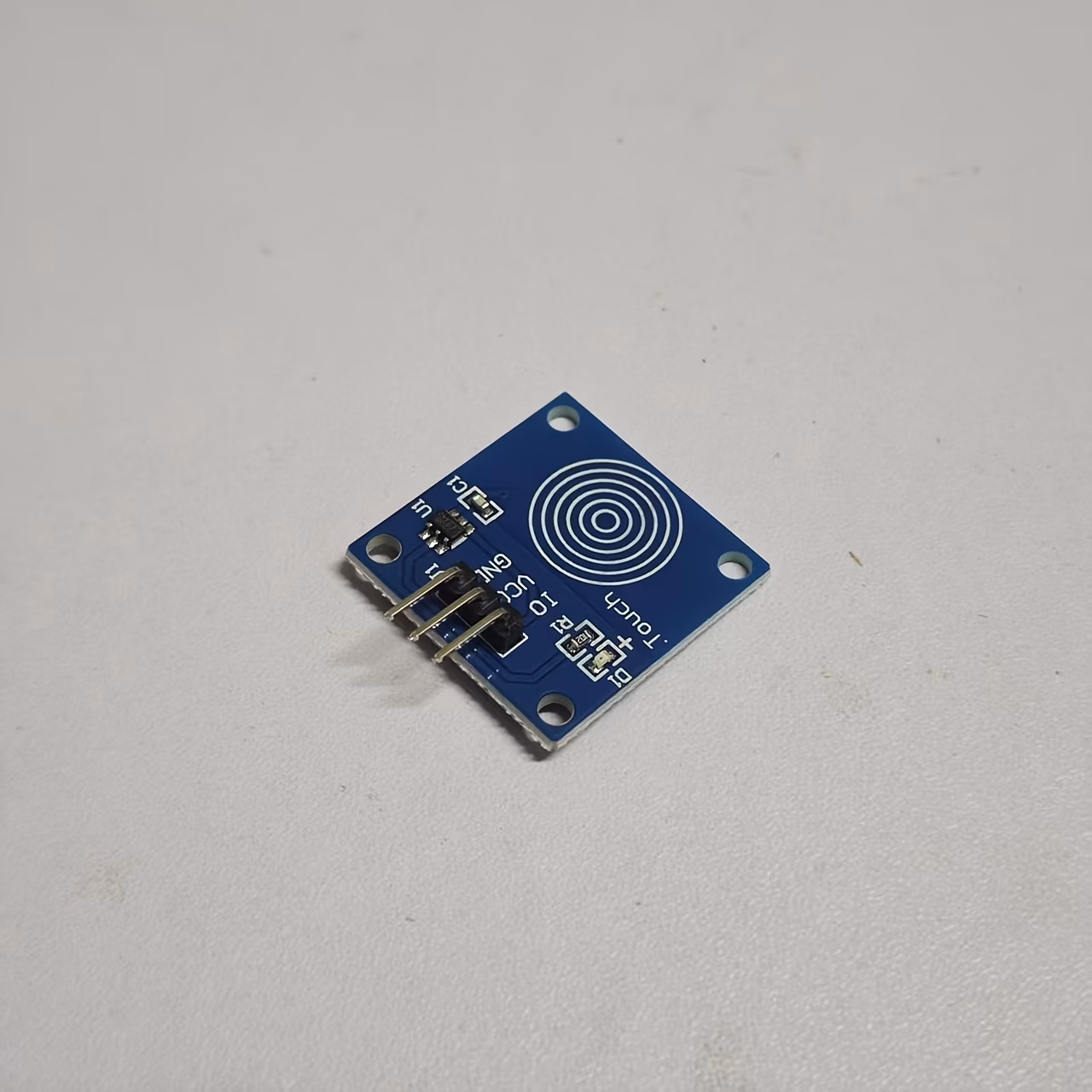 1 unidade de componentes de robótica, módulo de sensor de toque, sensor de interruptor de toque, canal único TTP-223B