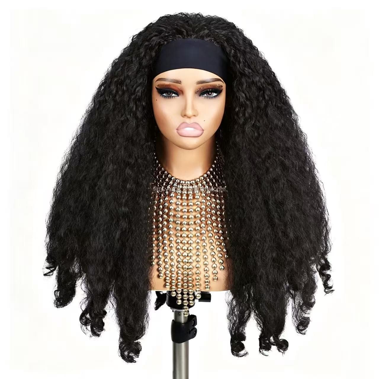 Perucas Afro Kinky Cacheadas