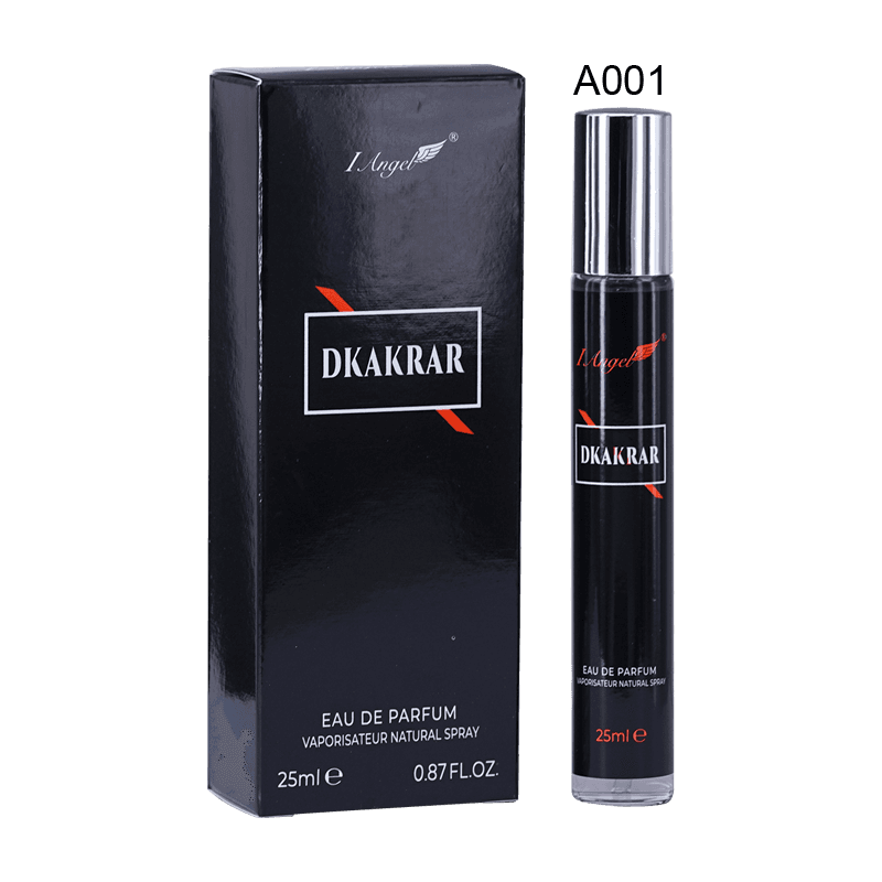 Atacado: Perfume Masculino em Spray 25ml - 5 Opções de Aroma Fougère, Aquático, Picante e Amadeirado - Coleção de Fragrâncias Portátil
